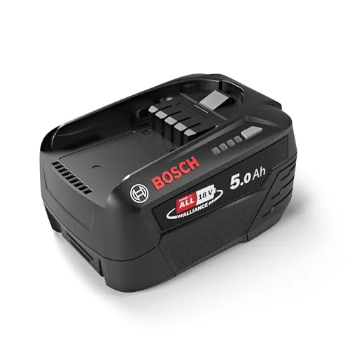 Bosch Wechsel-Akku Power for ALL 18V 5.0Ah BHZUB1850 - Staubsauger-Ersatzteile, leistungsstarker 5.0Ah Akku für längere Laufzeiten und vielseitige Kompatibilität mit Bosch Geräten.