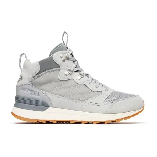 Merrell Alpine 83 SNKR Recraft MID WP Herren Sneaker grau - Stylischer Alltag-Travelschuhe mit wasserdichter Konstruktion und bequemer Innensohle. Ideal für moderne Abenteuer und Alltagseinsätze.