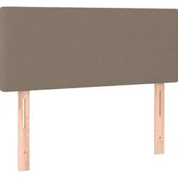 vidaXL Kopfteil Taupe 80x5x78/88 cm Stoff von vidaXL