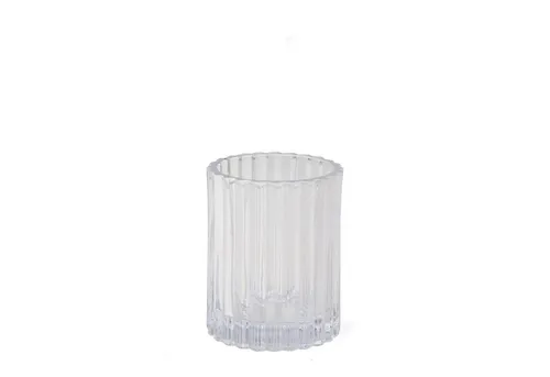 Ridder Badaccessoire-Set Aufbewahrungsbecher Vilma transparent