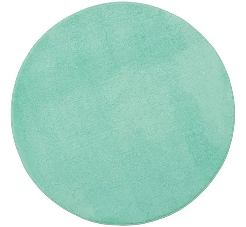 Gözze Runder Badezimmerteppich RIO in grün von Gözze