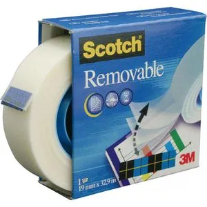 Scotch Removable Klebefilm matt 19,0 mm x 33,0 m