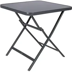 Florabest Glastisch Houston klappbar schwarz