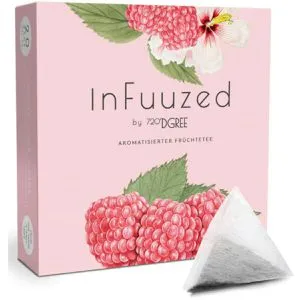 720DGREE Tee InFuzzed Himbeere, 20 Pyramidenbeutel, 60g