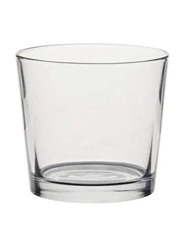 INNA-Glas Windlicht Glas Alena, klar, 9cm, Ø10cm - Glasvase/Glas Laterne