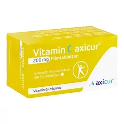 Vitamin C Axicur 200 Mg Filmtabletten