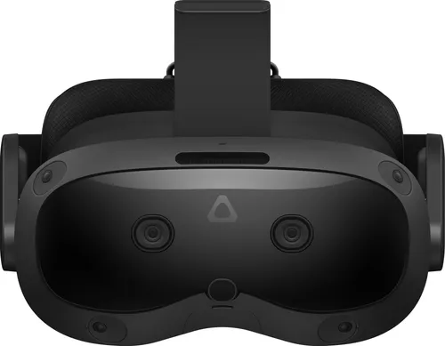 HTC Vive Focus Vision Consumer Edition - Virtual Reality Brille Schwarz 128GB, inkl. Controller und Unterstützung für Ganzkörper-Tracking, immersives Spatial Computing Erlebnis