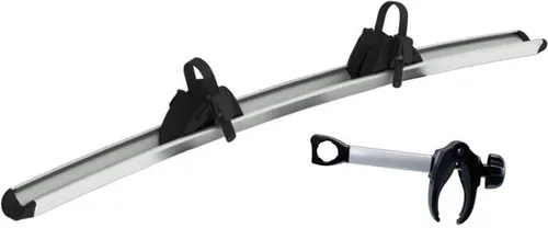 Thule Excellent 3rd Rail Kit Black - Erweiterungs Set - Zubehör für Gepäckträger und Dachboxen, ermöglicht flexible Anpassung der Schiene in Breite und Tiefe für optimale Nutzung.