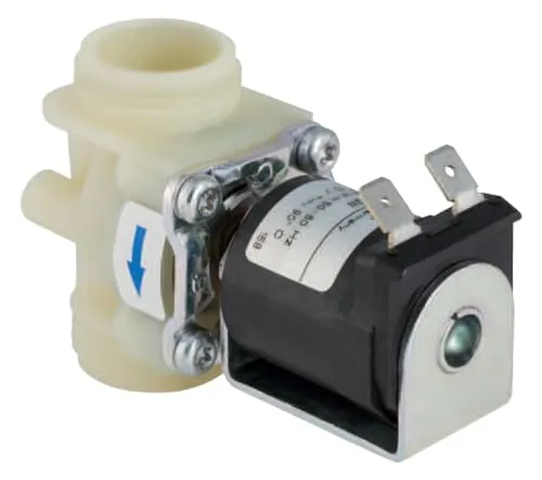 Geberit Magnetventil (240.803.00.1) - Zuverlässige Flüssigkeitssteuerung - Magnetventil für präzise Steuerung mit 24 V DC, robustem Kunststoffgehäuse und breiter Kompatibilität zu gängigen Rohrsystemen.