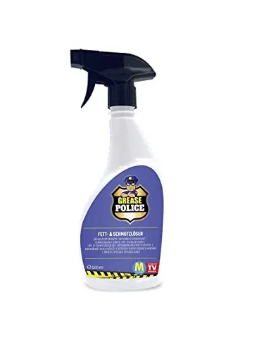 MediaShop Grease Police Allzweckreiniger 500 ml inkl. Mikrofasertuch