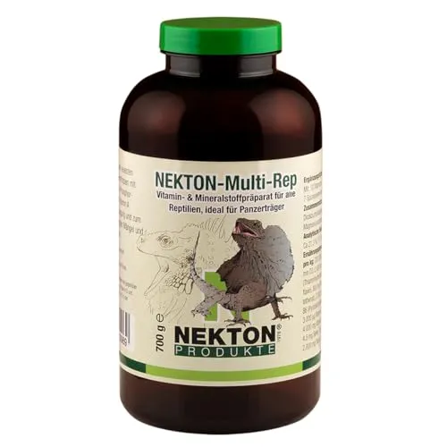 NEKTON-Multi-Rep | Futterergänzungsmittel für Reptilien, besonders ideal für Panzerträger (700g)