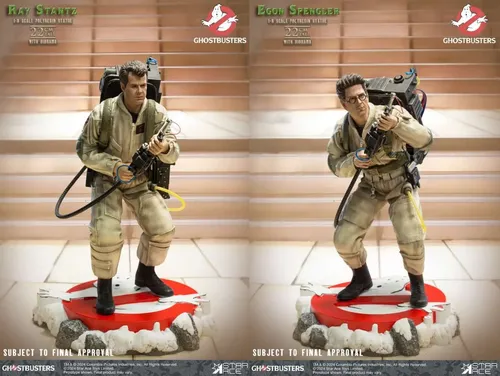 Ghostbusters Statue 1/8 Egon Spengler + Ray Stantz Twin Pack Set 22 cm