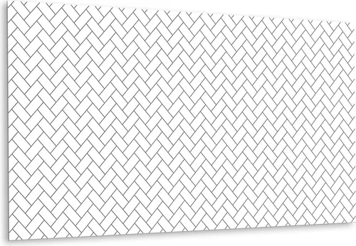 Tulup Selbstklebender Spritzschutz für Küchenrückwand in weiß von Decormat