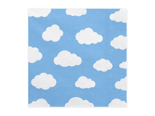 Papierservietten Blau von PartyDeco