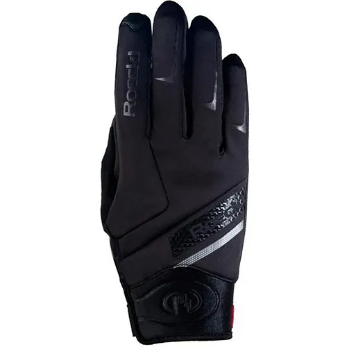 Roeckl Lidhult Handschuhe Größe 10.5, schwarz - Langlaufhandschuhe mit extrem griffigen Eigenschaften, ideal für optimale Kontrolle und Komfort beim Langlauf.