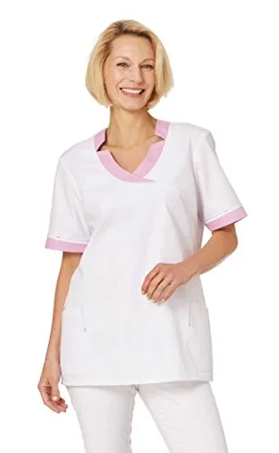 Produktbild Leiber Damen-Schlupfjacke 1/2 Arm, weiß/lavendel, 3XL