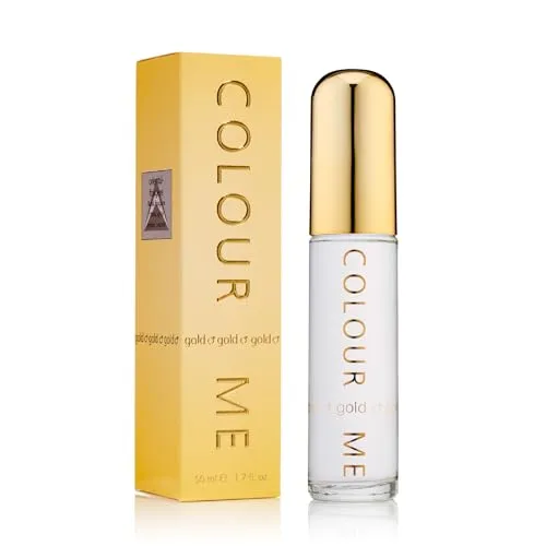 Colour Me Gold Geschenkset 50ml EDT + 10ml Roll-on Parfum