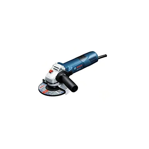Bosch Professional Winkelschleifer GWS 7-115 - Schleifmaschine mit 720 Watt, 115mm Scheibendurchmesser und leichtem Design. Optimal für präzise Arbeiten, ausgestattet mit Wiederanlaufschutz und Handwerkerkoffer.