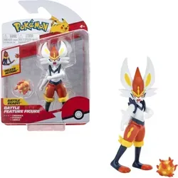 Jazwares Pokémon Battle Feature Figur Liberlo 10 cm