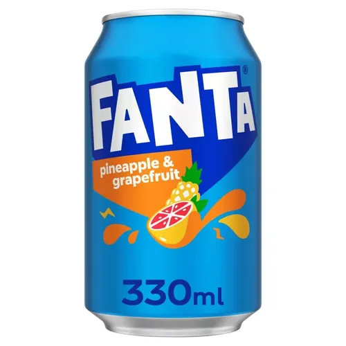 Produktbild Fanta Pineapple & Grapefruit UK Import (24 x 0,33 Liter Dosen)
