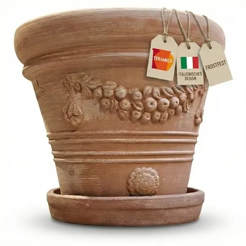 Blumentöpfe & Pflanzgefäße aus Terracotta von Teramico
