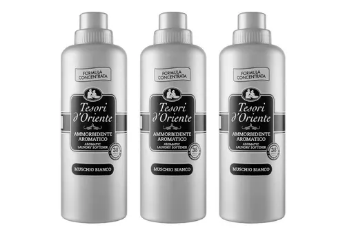 Sarcia.eu Tesori d'Oriente Muschio Bianco Weichspüler Konzentrat, 760 ml - Erleben Sie den Tesori d'Oriente Weichspüler mit dem betörenden Duft von weißem Moschus. Für eine außergewöhnliche Weichheit Ihrer Wäsche und ein angenehmes Dufterlebnis bei jeder Wäsche. 38 Anwendungen!
