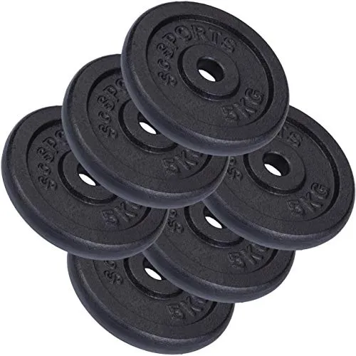 ScSPORTS® Hantelscheiben Set Ø 30mm
