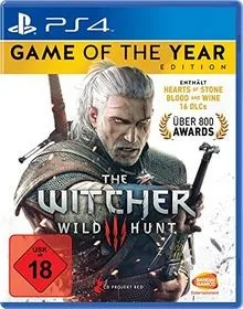 The Witcher 3: Wild Hunt Game of the Year Edition - PS4 - Games mit 50 Stunden zusätzlicher Story durch die Erweiterungen Hearts of Stone und Blood und Wine sowie technische Verbesserungen und neue Inhalte für ein unvergessliches Abenteuer.
