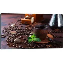 Glashakkungsbrett 52x30 Kaffee