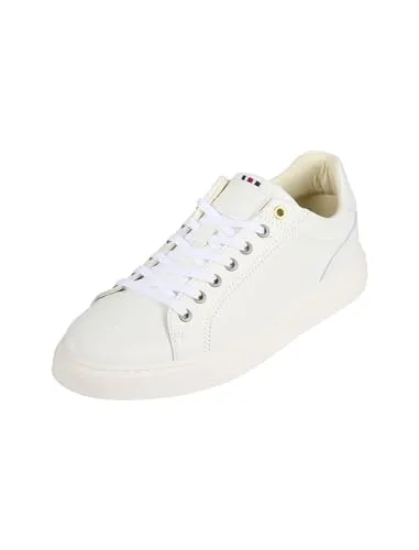 Bullboxer Leder Sneaker - Modischer Sneaker aus hochwertigem Leder mit gepolsterter, herausnehmbarer Decksohle - ideal für jeden Anlass und bequem für den ganzen Tag.