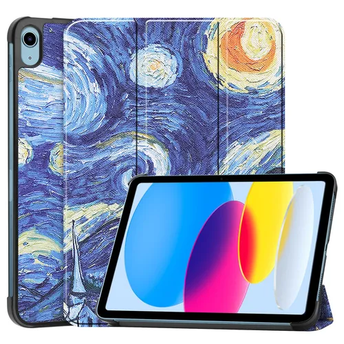 Cover für Apple iPad 2022 10.9 Zoll Slim Schutzhülle Hardcase, Wake & Sleep