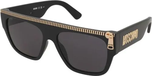Moschino Sonnenbrillen MOS165/S BLACK/DARK GREY 56/16/145 - Sportbrillen in stylischem BLACK/DARK GREY mit 2 Jahren internationaler Garantie, perfekt für modebewusste Herren.