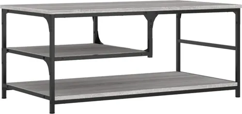 vidaXL Couchtisch Grau Sonoma 90x49x40 cm von vidaXL