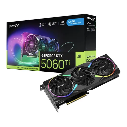 PNY GeForce RTX 5060 Ti 8GB EPIC-X RGB Overclocked von PNY