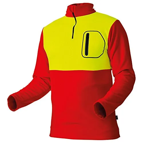 Pfanner warmes Shirt aus Micro-Fleece, Farbe:rot, Größe:M