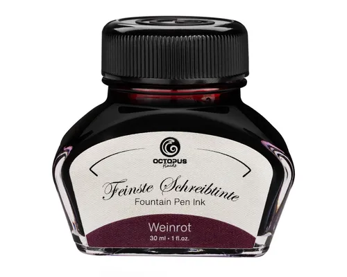 OCTOPUS Fluids Füllhaltertinte, Schreibtinte im Tintenglas Weinrot 30ml Tintenglas (0-tlg)