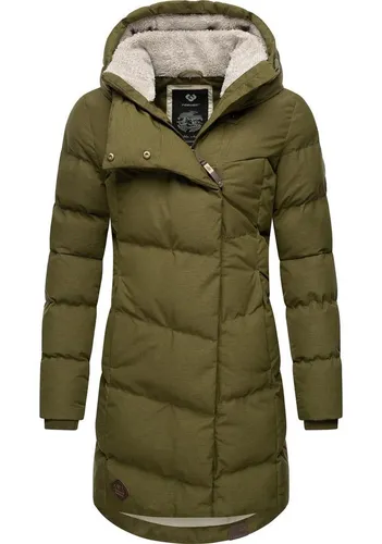 Ragwear Wintermantel Pavla – Stilvoller Winterparka mit Teddyfutter - Modischer Winterparka von Ragwear mit kuscheligem Teddyfleece-Innenfutter und praktischen Details. Wasserdicht und atmungsaktiv, ideal für die kalte Jahreszeit. Perfekte Passform und optimaler Tragekomfort.
