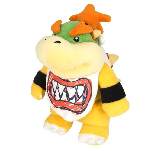 Sanei Super Mario All Star Collection 20,3 cm Bowser Jr. Plüsch, Small