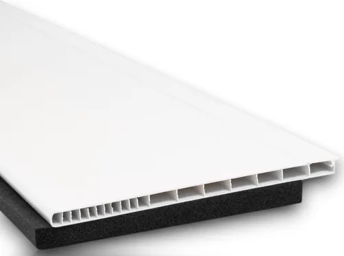 Rollladenkastendeckel mit Flex-Schaum weiß 180mm 1400mm