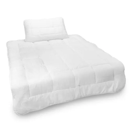 Julido Kinder Betten-Set 2-teilig - Bettdecken-Set mit Steppdecke (100x135 cm) und Kissen (40x60 cm), atmungsaktiv und hautfreundlich, ideal für erholsamen Schlaf von Kindern. Öko-Tex zertifiziert und pflegeleicht.