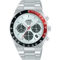 LORUS Herren Chronograph Uhr RZ527AX9 - Armbanduhr für Herren mit robustem Edelstahlgehäuse, 100 Meter wasserdicht und hochwertigem Edelstahlband für optimalen Tragekomfort.