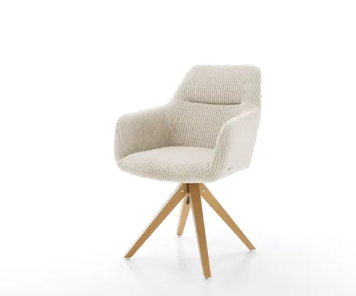 DELIFE Esszimmerstuhl Pejo-Flex Cord Beige in beige von Delife