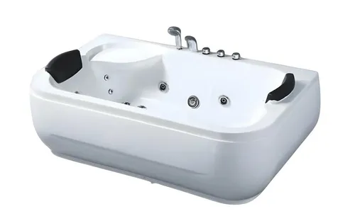 Hydromassagewanne Whirlpool Spa-Bad 180x110 cm