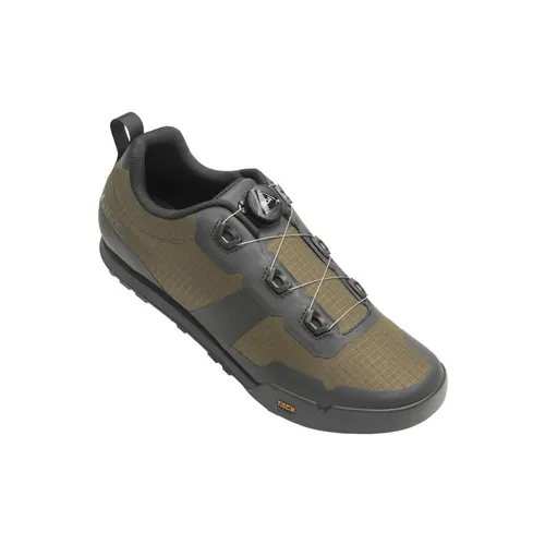 Giro Tracker Trail Green/Dark Shadow 42 Fahrradschuh - Fahrradschuhe mit BOA L6 Verschluss für präzisen Halt, ideal für Trail-Fahrten und Outdoor-Abenteuer.