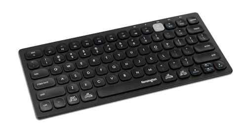 Kensington Multi-Device Dual Wireless Compact Keyboard | K75502ES | 5028252619585