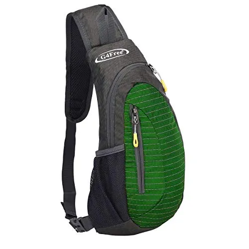 G4Free Leichte Brusttasche Sling Schulter Rucksäcke