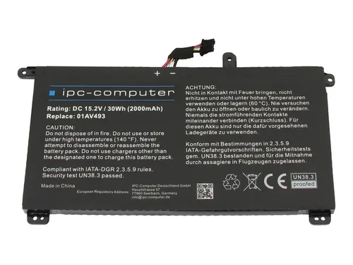 SB10L84121 Akku 30Wh für Lenovo