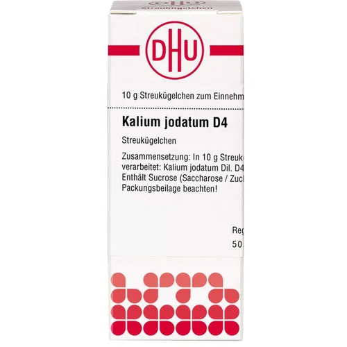 KALIUM JODATUM D 4 Globuli 10 g
