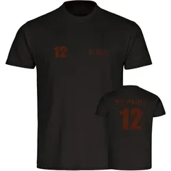 multifanshop T-Shirt Herren St. Pauli