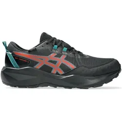 ASICS GEL-VENTURE 11 WP Trailrunningschuh Herren, Gr. 48, schwarz/spice latte - Bequemer Trailrunningschuh mit individueller Schnürung und hoher Dämpfungstechnologie für optimalen Komfort beim Laufen. Die profilierte Sohle bietet Rutschfestigkeit auf verschiedenen Untergründen.